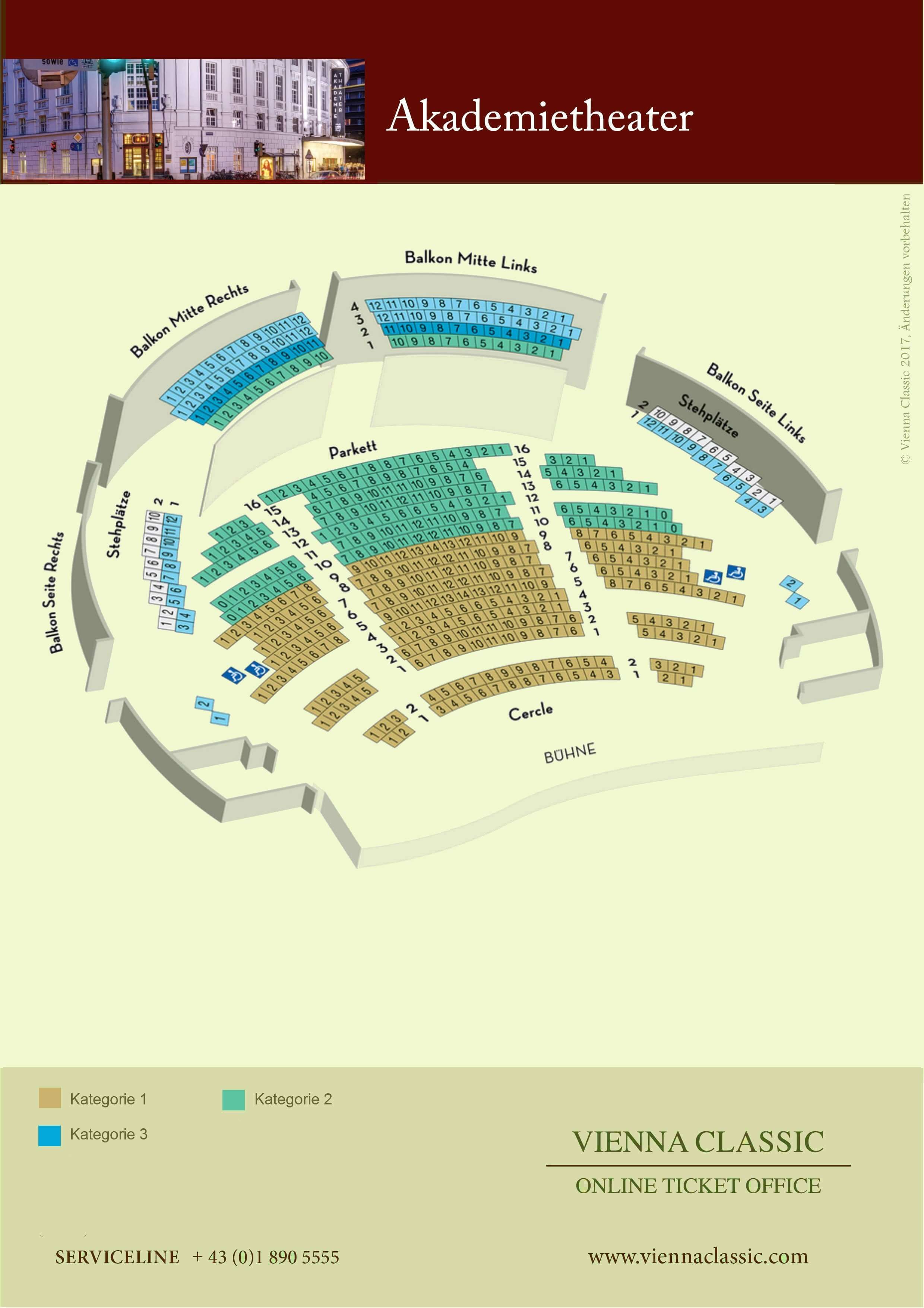 Plan de la salle