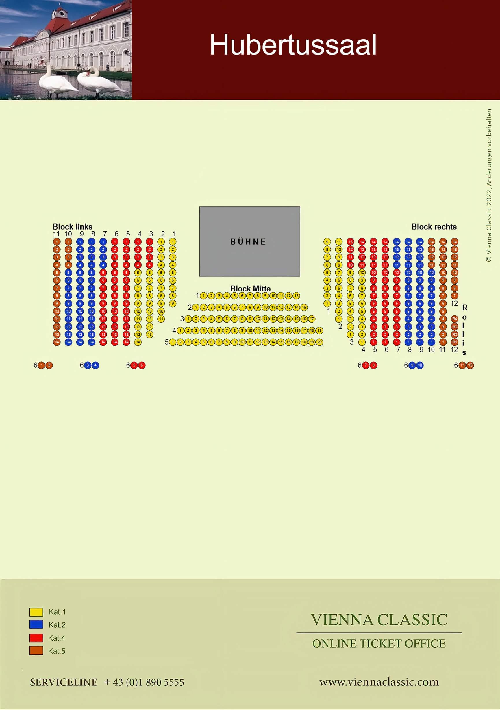 Plan de la salle