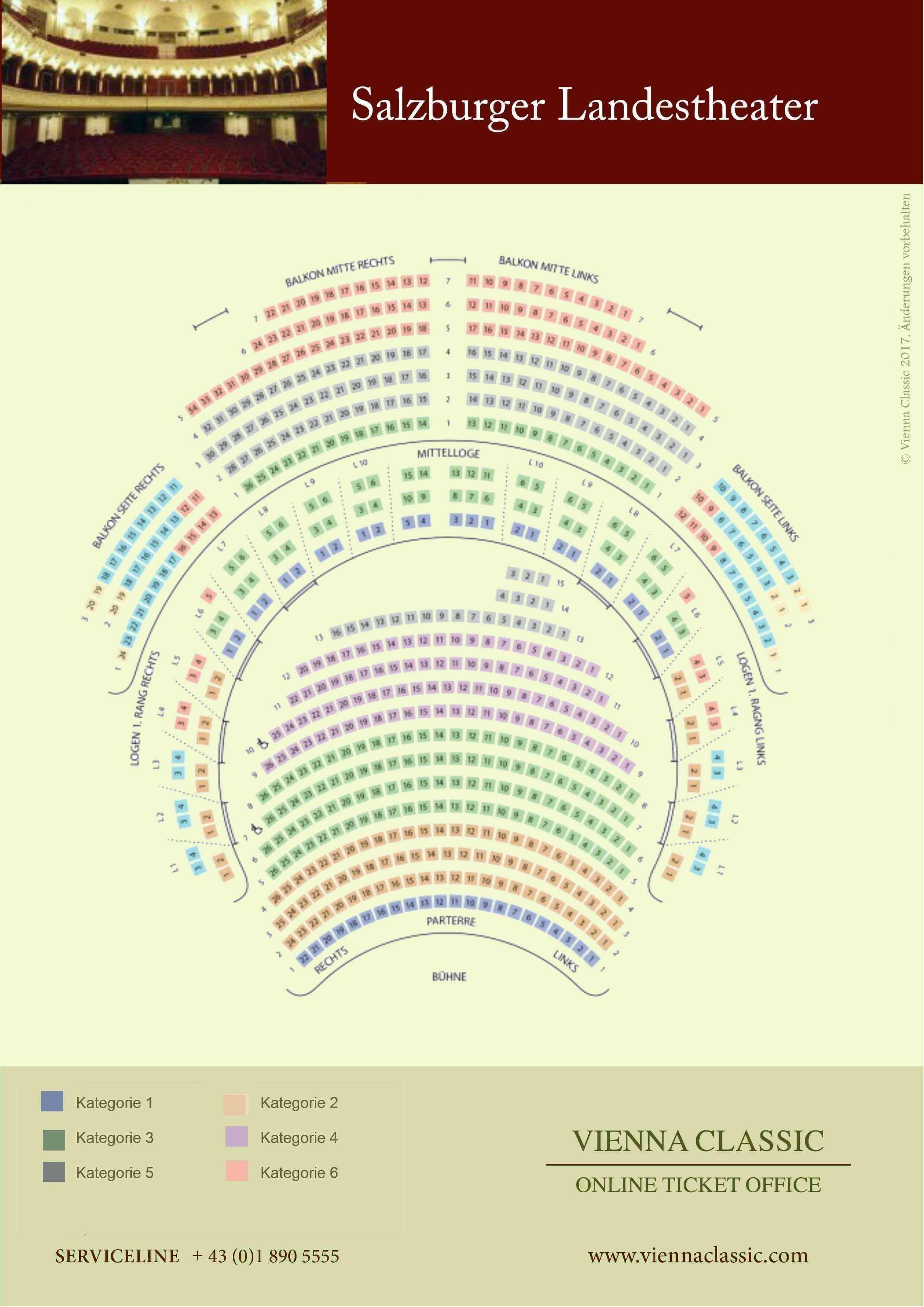 Plan de la salle